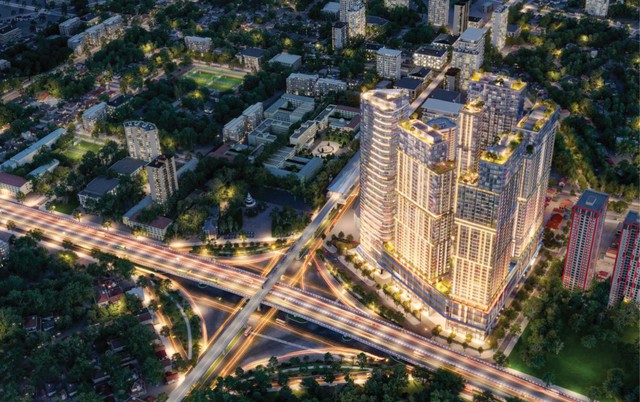 Phối cảnh tổng thể dự án Sun Feliza Suites